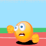 Clearing hurdles emoticon (Olympic games emoticons)