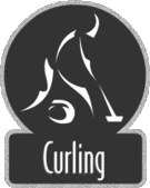 Curling animated emoticon