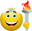 icon of olympic torch bearer