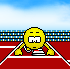 Sprinting emoticon (Olympic games emoticons)
