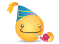 Party Hat animated emoticon