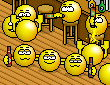 Party Smileys animated emoticon
