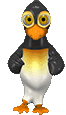 Peppy Dancing Penguin animated emoticon