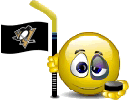 Pittsburg Pens smiley (Penguin emoticons)