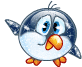 Sad Baby Penguin emoticon (Penguin emoticons)