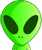 Cheeky Alien Pokes Tongue Out animated emoticon
