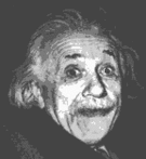 emoticon of Einstein Sticking his Tongue Out