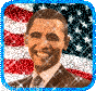 icon of barack obama