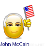 John McCain emoticon (Politicians emoticons)