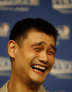 Animated Yao Ming Face animated emoticon