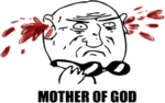 Mother Of God Annoyed Rage emoticon (Rage Emoticons)