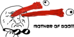 Surprised Mother Of God emoticon (Rage Emoticons)