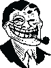 troll dad monocle smiley