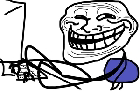 Typing Trollface