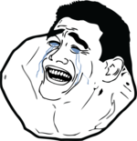 Yao Ming Forever Alone emoticon (Rage Emoticons)
