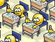 Cheater smiley (School emoticons)