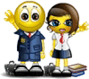 School Uniform animated emoticon