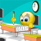 Studying in class animated emoticon