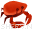 Crab 4 emoticon (Sea Creatures Emoticons)