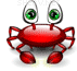 Crabby animated emoticon