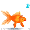 Goldfish animated emoticon