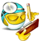 Doctor smiley face animated emoticon