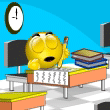 Sleeping In Class animated emoticon
