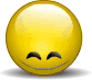Embarrassed Smile smiley (Smiling emoticons)