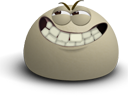 Evil Grin emoticon (Smiling emoticons)