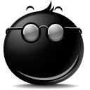 Secret Smile smiley (Smiling emoticons)