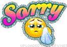 Apology animated emoticon