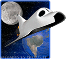 Space Shuttle animated emoticon