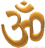 smiley of hinduism symbol spinning