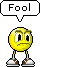 Fool emoticon