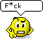 Fuck you asshole smiley (Swearing emoticons)