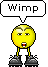 Wimp smiley (Swearing emoticons)