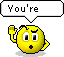 You're full of Shit animated emoticon
