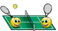 Tennis Volley animated emoticon