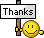 Thanks Sign emoticon