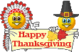 Happy Thanksgiving emoticon