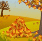Thanksgiving Leaves animated emoticon