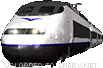 icon of modern train