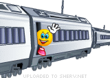 icon of train goodbye
