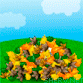 Leaf Pile emoticon (Trees and plants emoticons)