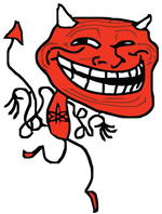 devil troll smiley