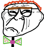 Sad Melvin Troll emoticon