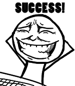 success troll smiley