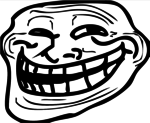 smilie of Troll Face