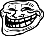 Sad Troll Face emoticon  Emoticons and Smileys for Facebook/MSN/Skype/Yahoo