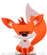 Fox emoticon (Wild Animals)